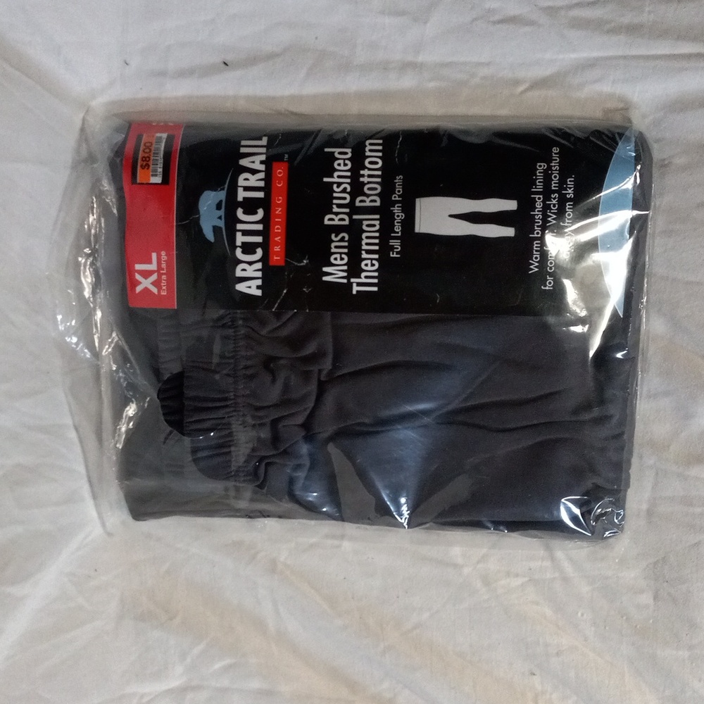 NWT Artic Trail Men's Brushed Thermal Bottoms